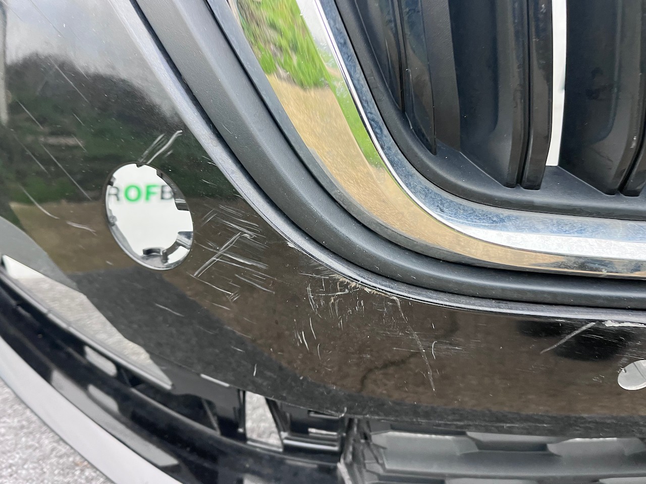 Skoda Octavia Se Comfort Mk4 2020-2023 Front Bumper 4 Pdc Jets Genuine [s657]