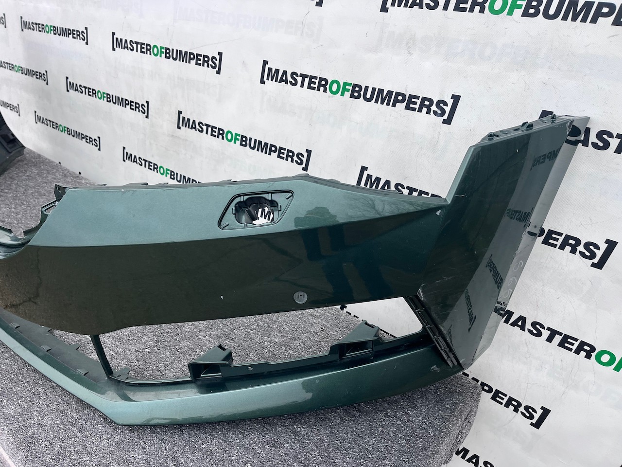 Skoda Superb Sel Saloon Esta Mk4 2020-23 Front Bumper 4 Pdc +jets Genuine [s658]