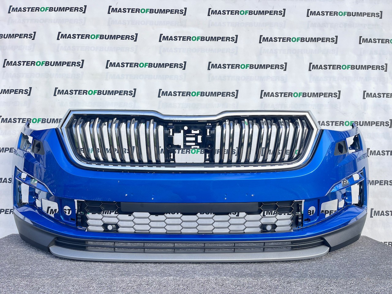 Skoda Kodiaq Se L Standard  Mk1 Lift 2021-2024 Front Bumper Jets Genuine [s667]