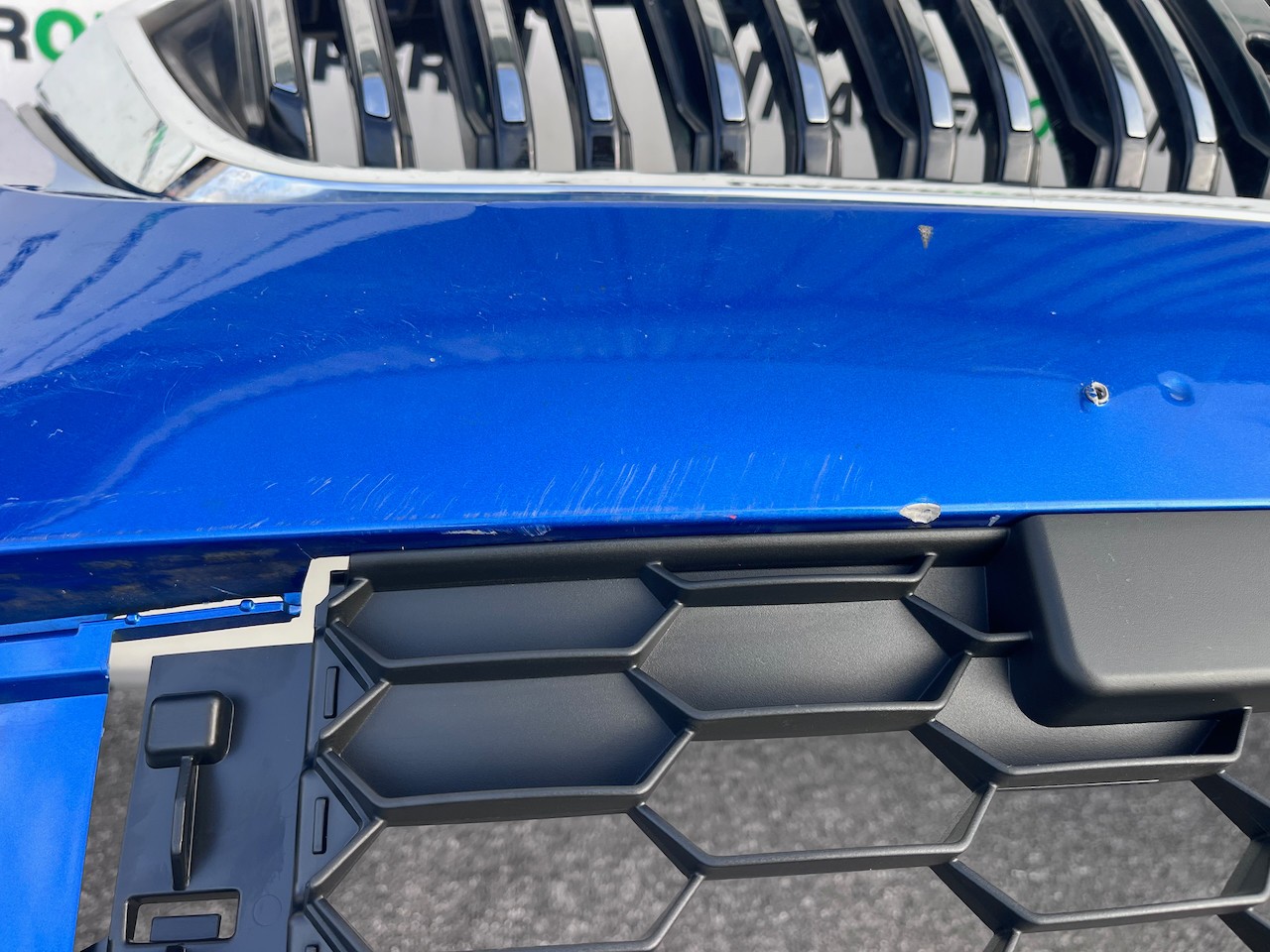 Skoda Kodiaq Se L Standard  Mk1 Lift 2021-2024 Front Bumper Jets Genuine [s667]