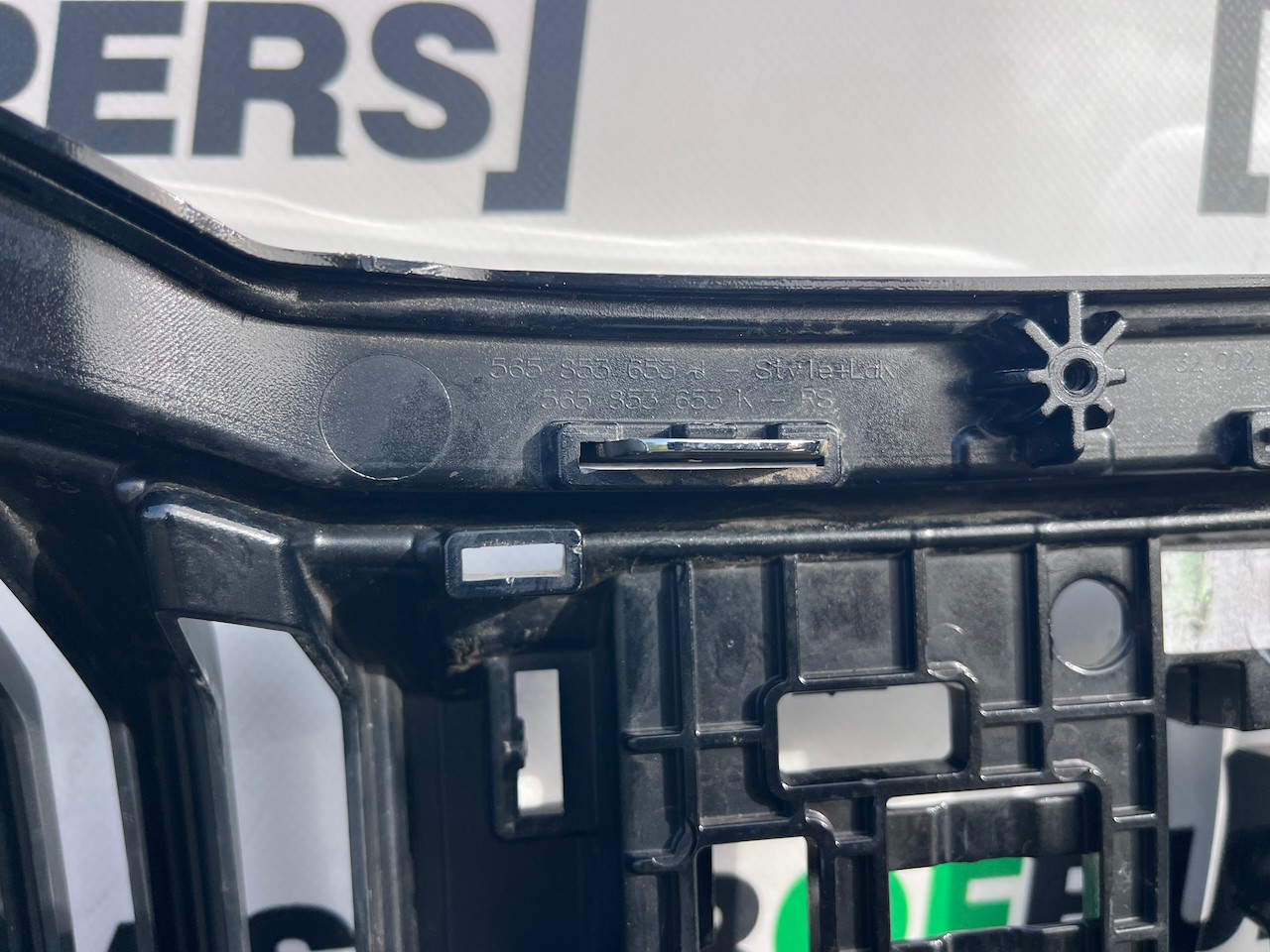 Skoda Kodiaq Se L Standard  Mk1 Lift 2021-2024 Front Bumper Jets Genuine [s667]