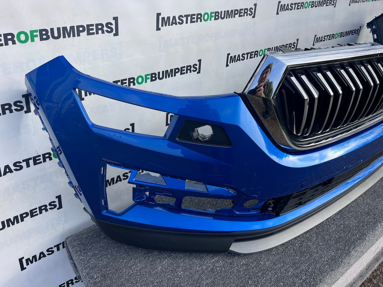 Skoda Kodiaq Se L Standard  Mk1 Lift 2021-2024 Front Bumper Jets Genuine [s667]