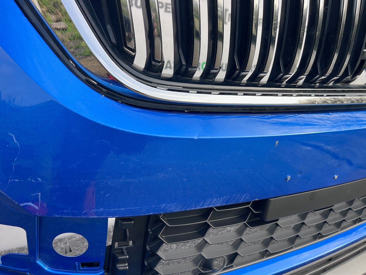 Skoda Kodiaq Se L Standard  Mk1 Lift 2021-2024 Front Bumper Jets Genuine [s667]