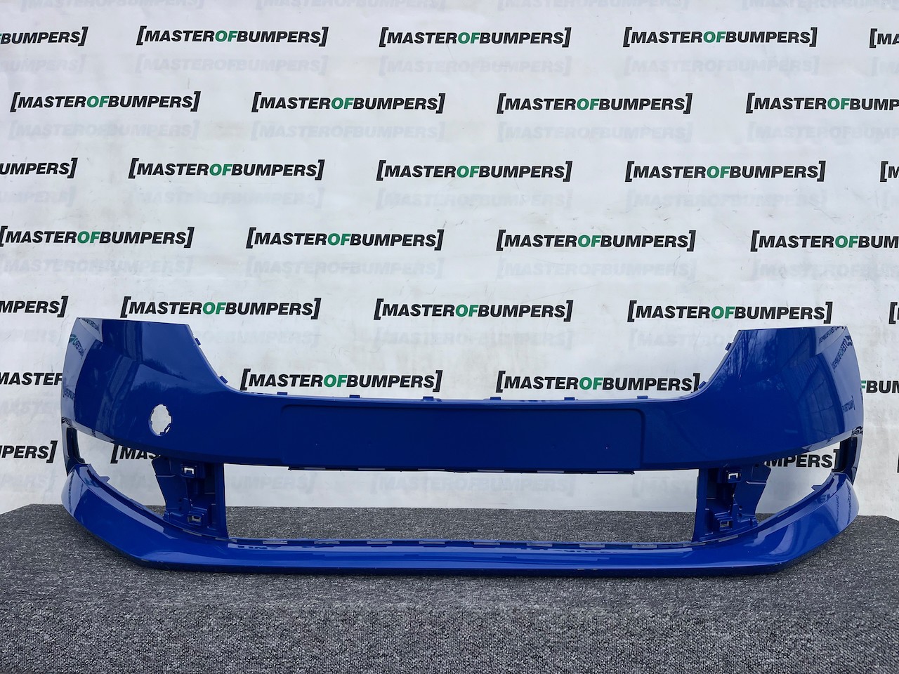 Skoda Fabia Hatchabck Esta Mk3 Lift 2018-2021 Front Bumper No Pdc Genuine [s673]