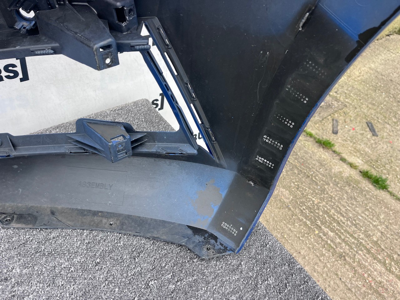 Skoda Superb Sport Line Mk4 2020-2023 Front Bumper 4 Pdc Jets Genuine [s691]