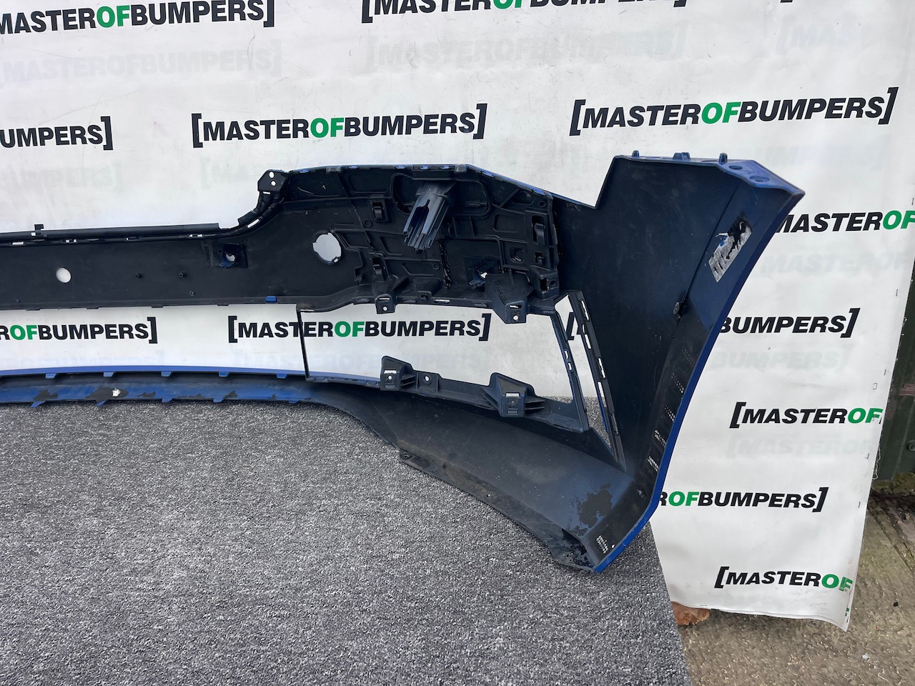 Skoda Superb Sport Line Mk4 2020-2023 Front Bumper 4 Pdc Jets Genuine [s691]