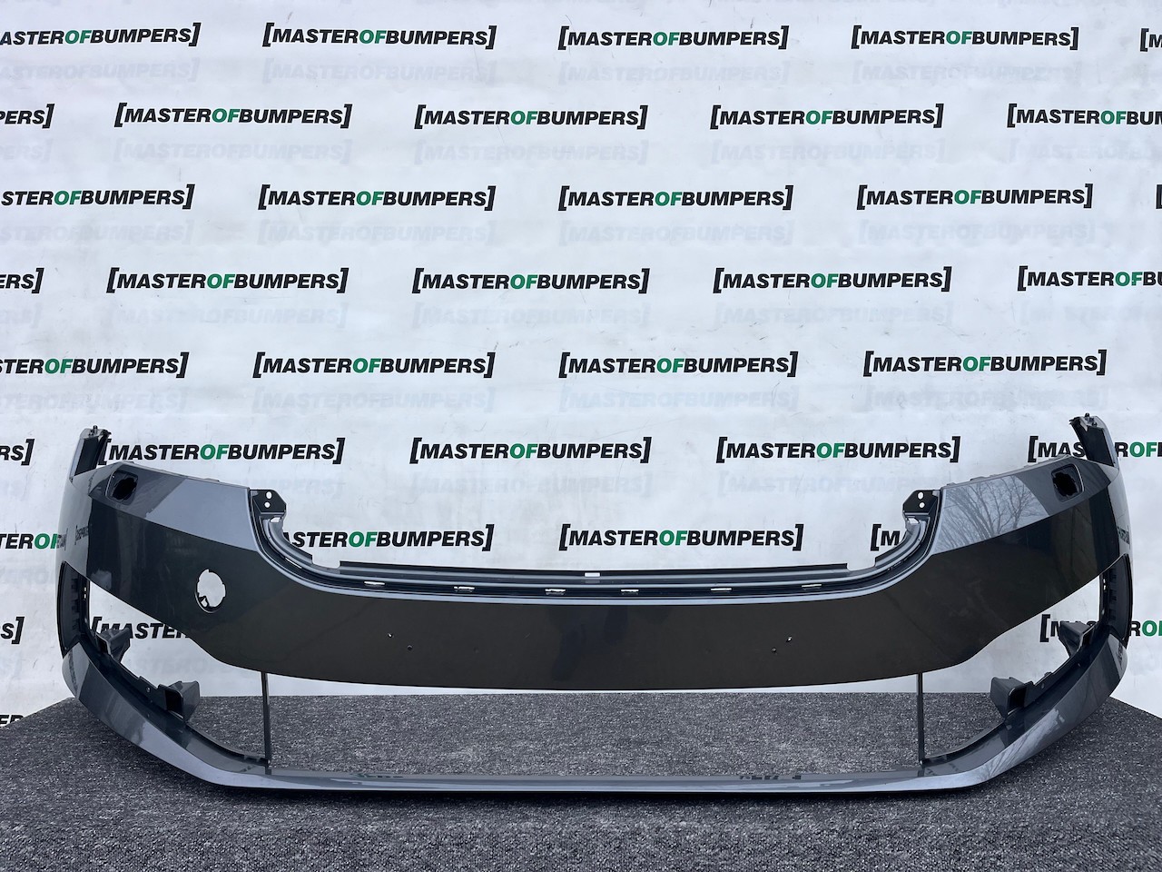 Skoda Superb Se Sel Mk4 2020-2023 Front Bumper No Pdc + Jets Genuine [s693]