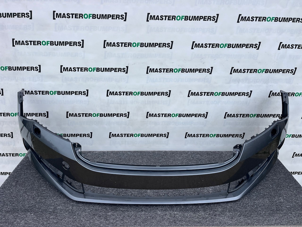 Skoda Superb Se Sel Mk4 2020-2023 Front Bumper No Pdc + Jets Genuine [s693]