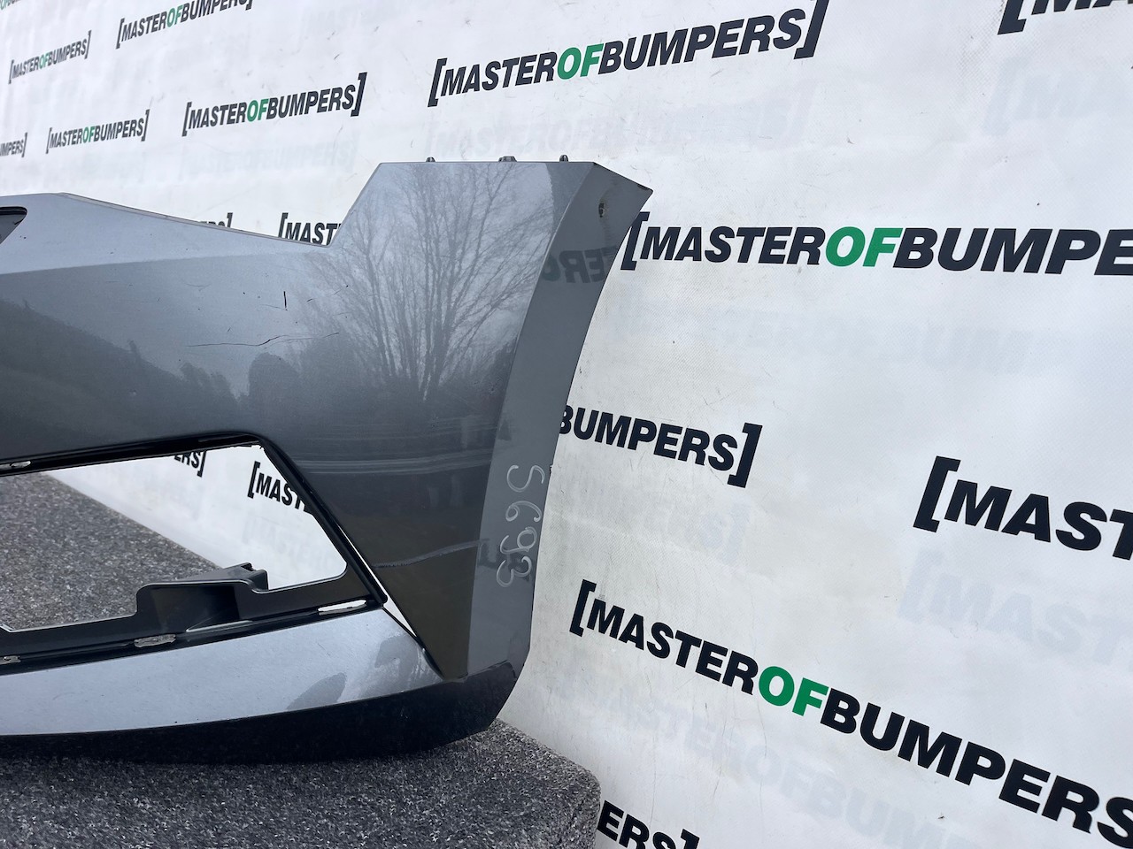 Skoda Superb Se Sel Mk4 2020-2023 Front Bumper No Pdc + Jets Genuine [s693]