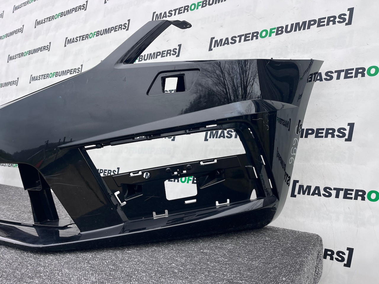 Skoda Octavia Vrs Mk3 Lift 2016-2019 Front Bumper 4 Pdc +jets Genuine [s696]