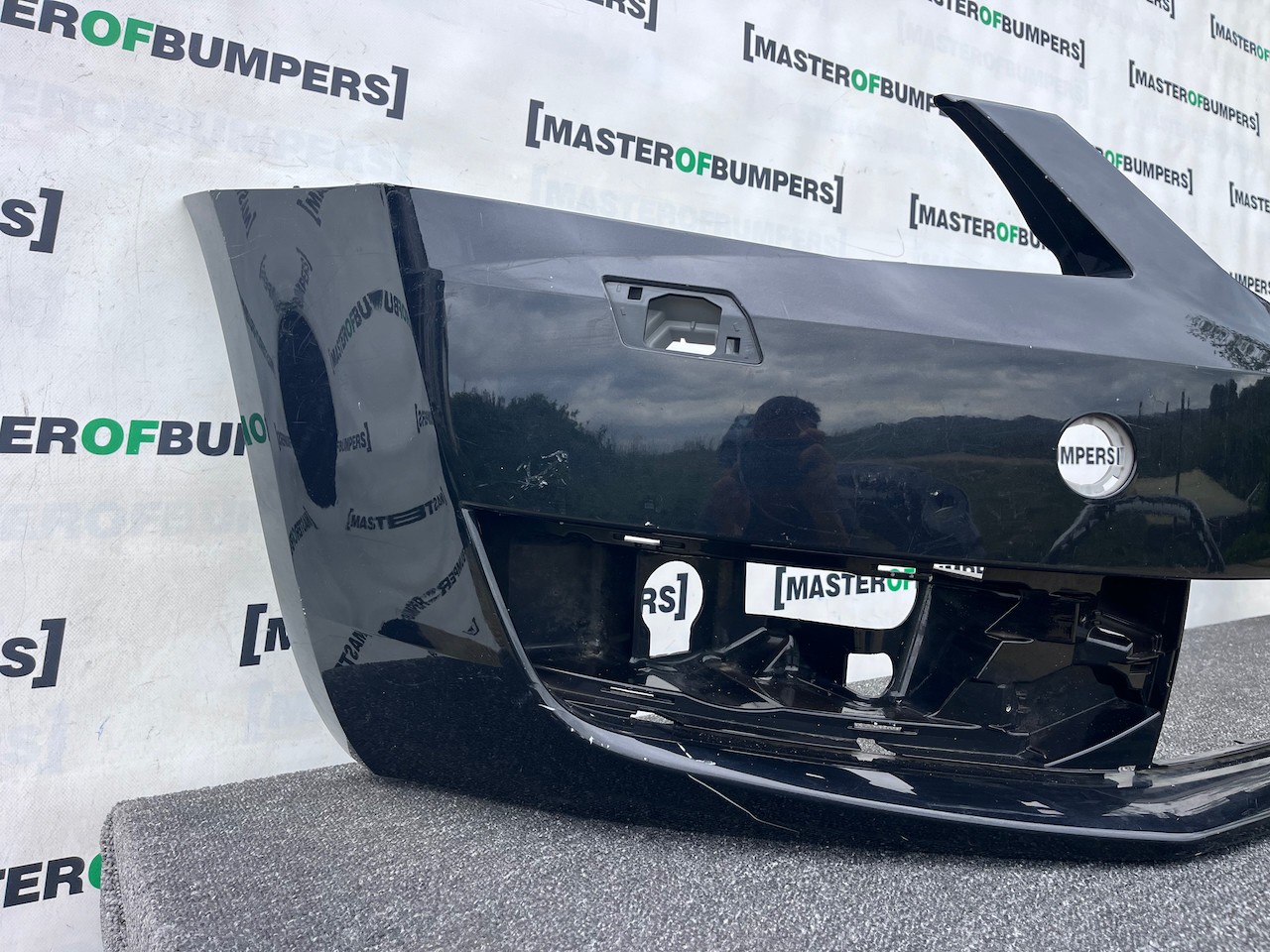 Skoda Octavia Elegance Mk3 2012-2016 Front Bumper No Pdc + Jets Genuine [s706]