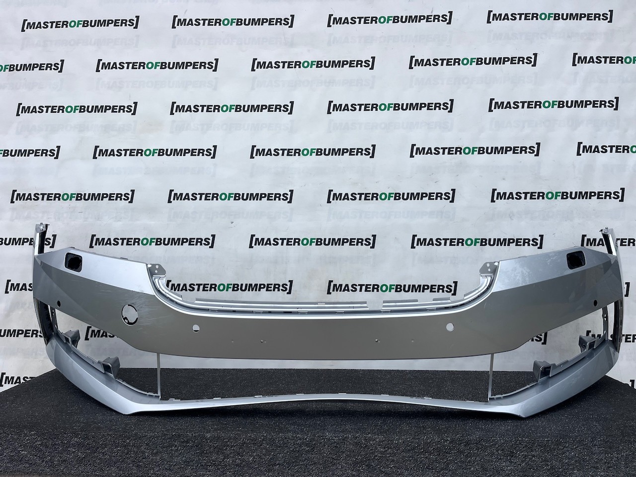 Skoda Superb Sport Line Mk4 2020-2023 Front Bumper 6 Pdc Jets Genuine [s729]