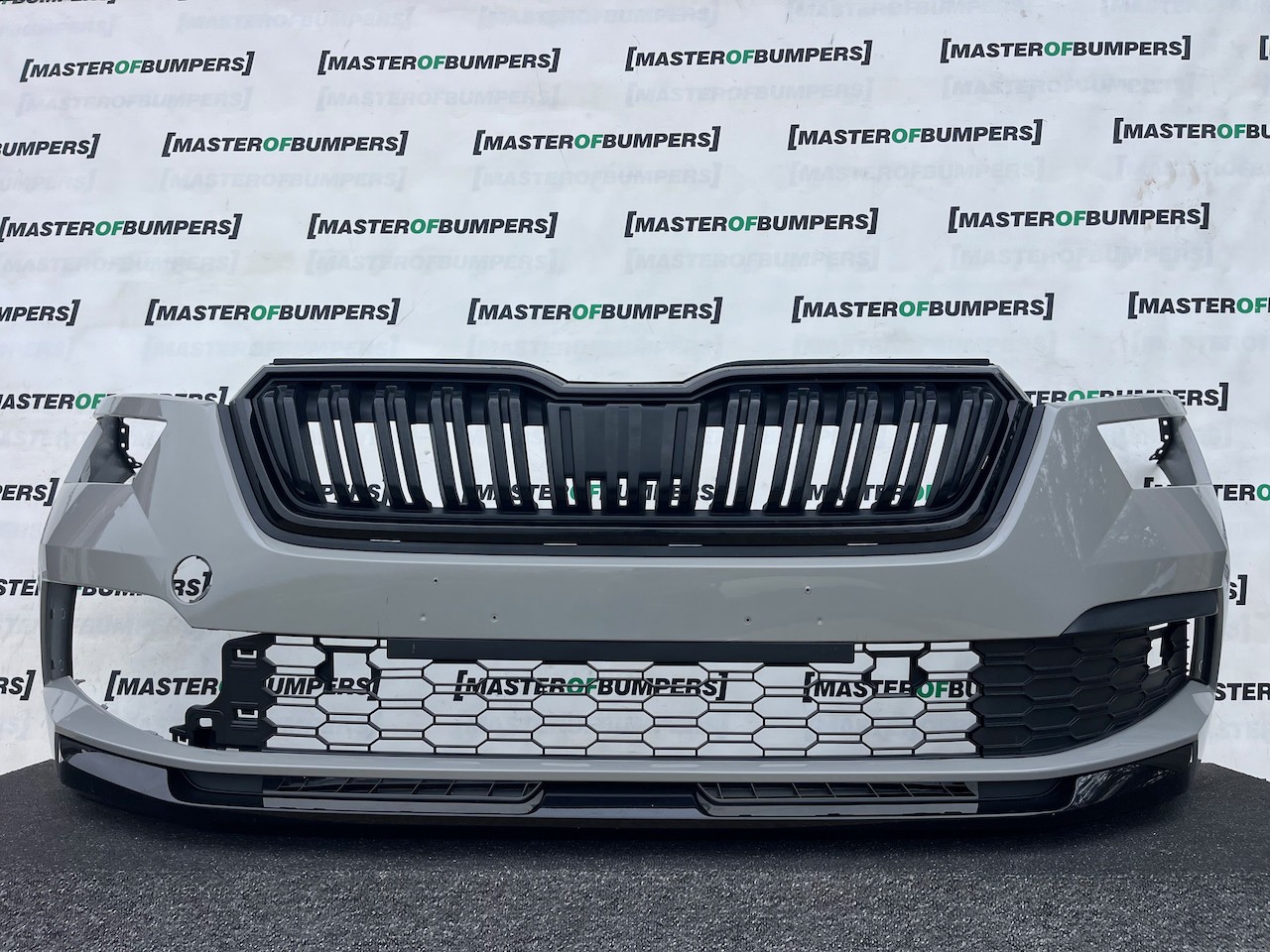 Skoda Kamiq Monte Carlo Hatchback 2019-2023 Front Bumper Pdc Genuine [s731]