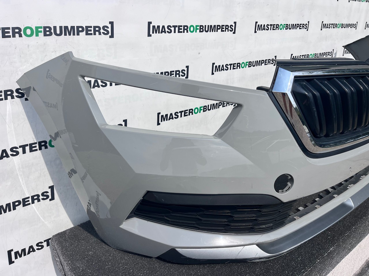 Skoda Kamiq Monte Carlo Se Hatchback 2019-2023 Front Bumper Pdc Genuine [s736]