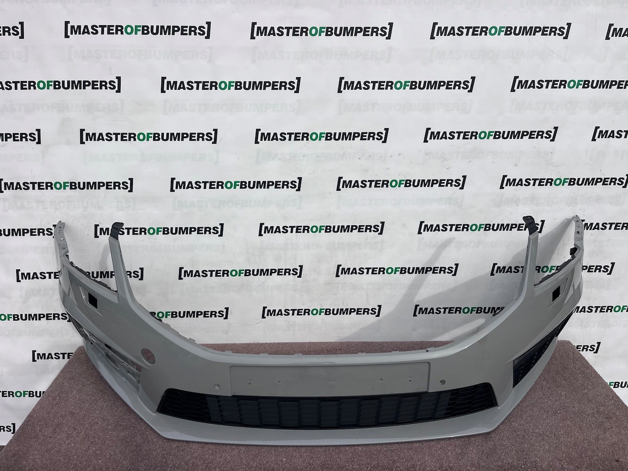 Skoda Octavia Vrs Mk3 Lift 2016-2019 Front Bumper 4 Pdc +jets Genuine [s750]