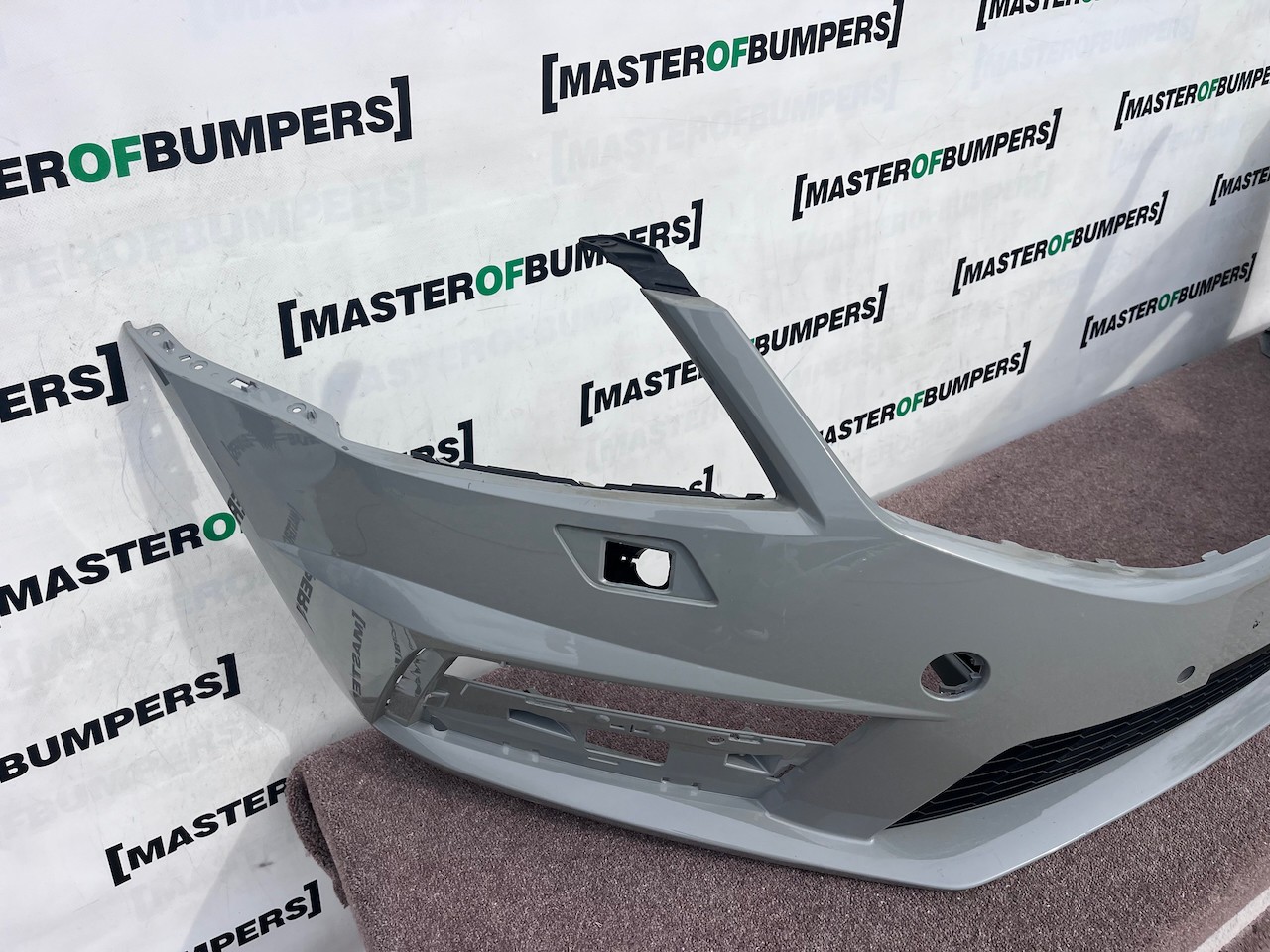 Skoda Octavia Vrs Mk3 Lift 2016-2019 Front Bumper 4 Pdc +jets Genuine [s750]