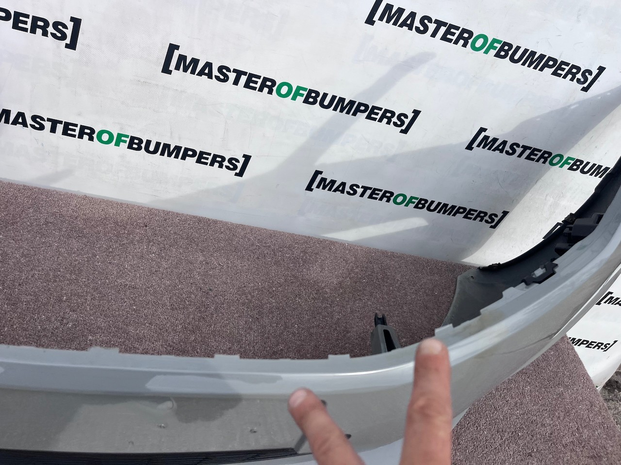 Skoda Octavia Vrs Mk3 Lift 2016-2019 Front Bumper 4 Pdc +jets Genuine [s750]