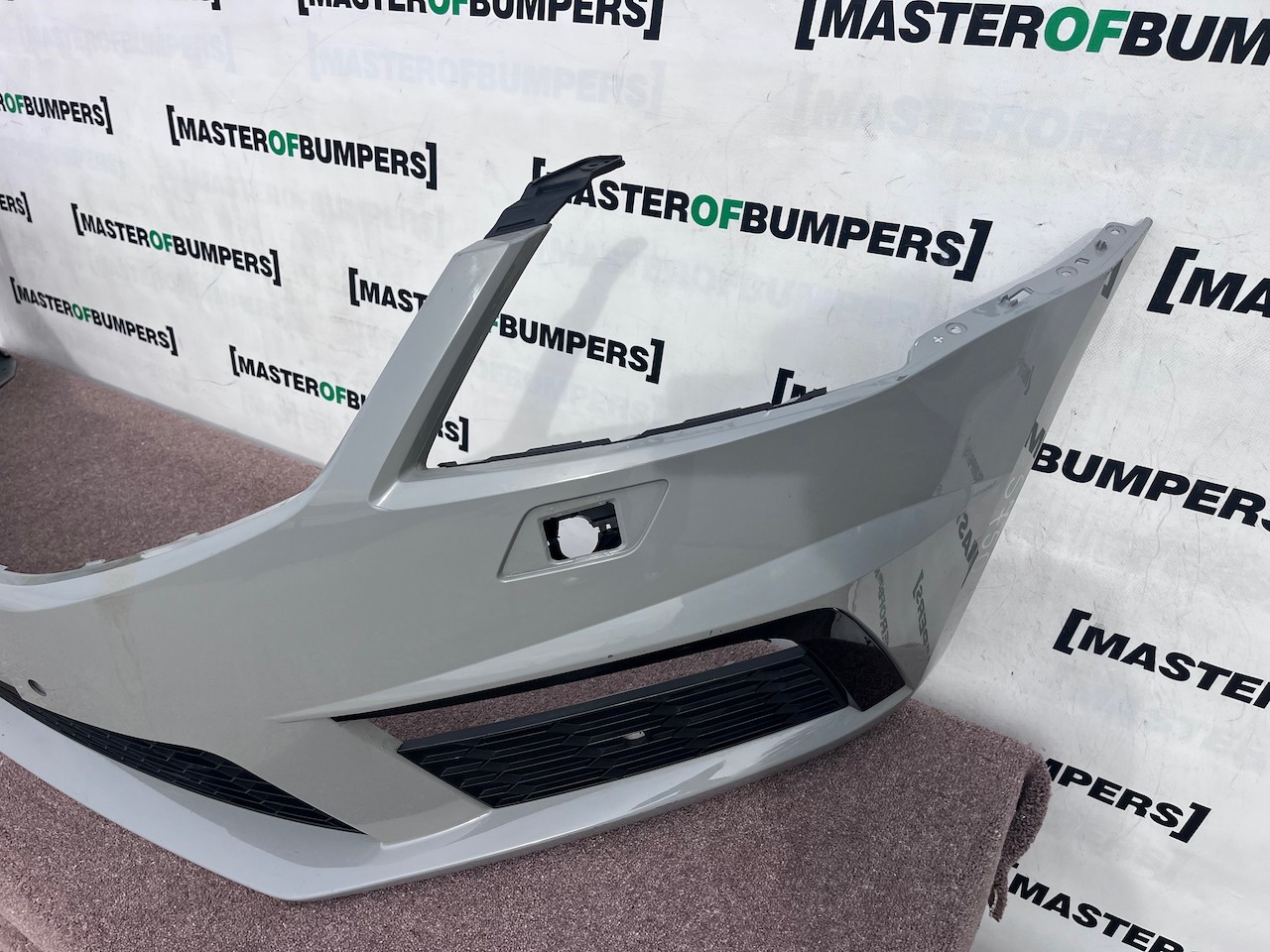 Skoda Octavia Vrs Mk3 Lift 2016-2019 Front Bumper 4 Pdc +jets Genuine [s750]