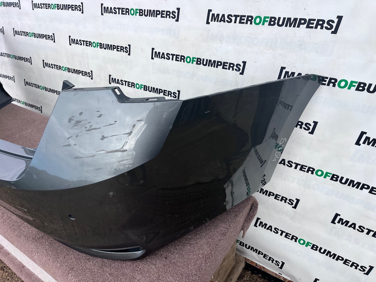 Skoda Octavia Se Saloon Only Mk4 2024-2027 Rear Bumper 4 Pdc Genuine [s754]