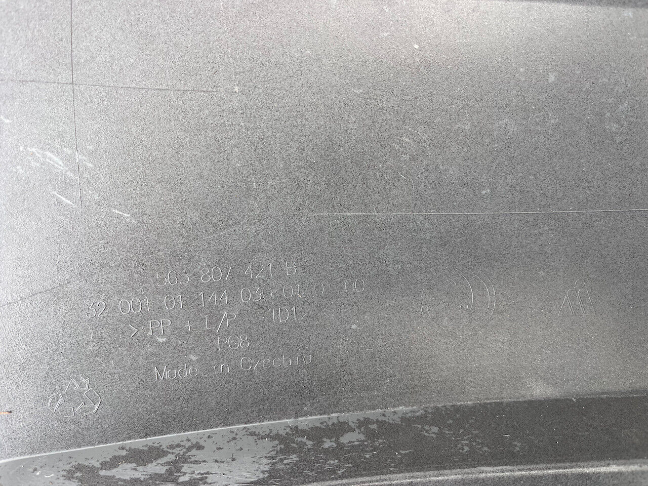 Skoda Kodiaq Active Se Mk1 Lift 2021-2023 Rear Bumper 4 Pdc Genuine [s538]