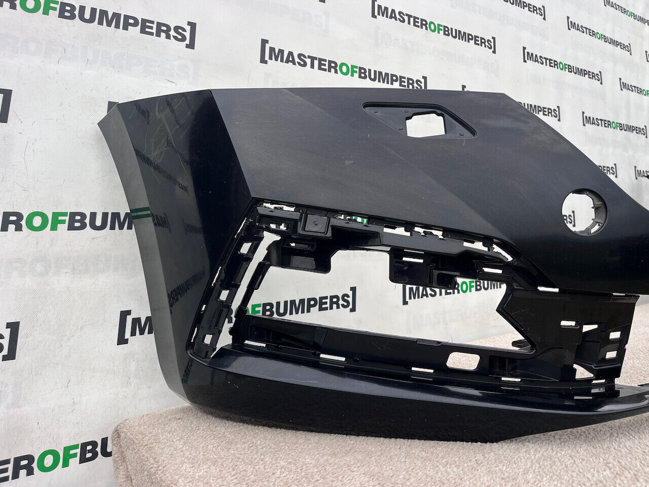 Skoda Octavia Mk4 Salon Estate 2020-2023 Front Bumper 4 Pdc +jets Genuine [s546]