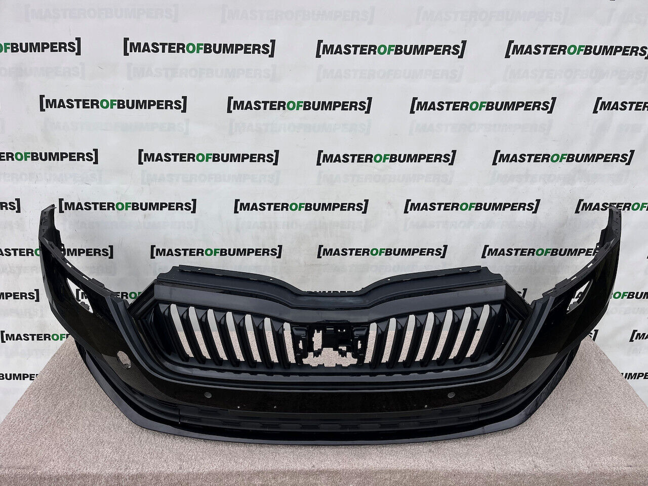 Skoda Octavia Mk4 Salon Estate 2020-2023 Front Bumper 4 Pdc +jets Genuine [s548]