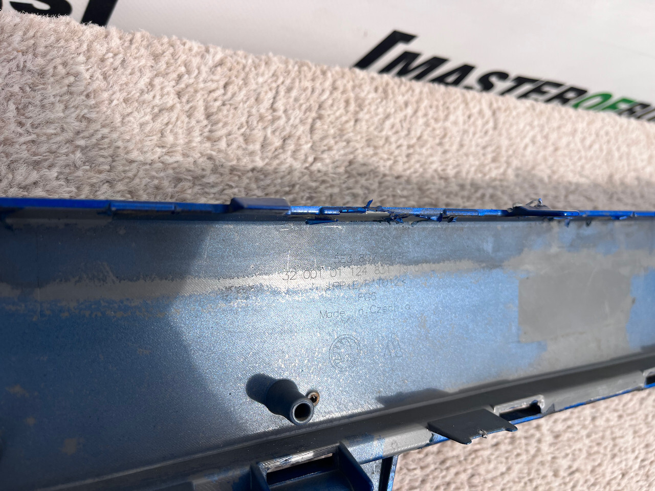 Skoda Octavia Vrs Mk4 Estate 2020-2024 Front Bumper 6 Pdc + Jets Genuine [s572]