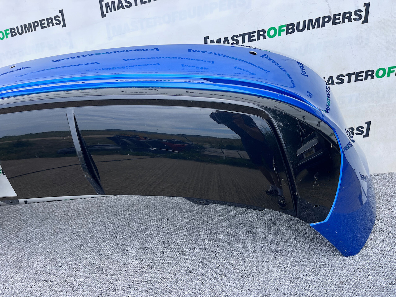 Skoda Rapid Monte Carlo Spaceback 2013-2017 Rear Bumper Pdc Genuine [s603]