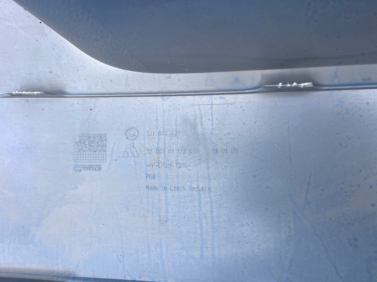 Skoda Rapid Monte Carlo Spaceback 2013-2017 Rear Bumper Pdc Genuine [s603]