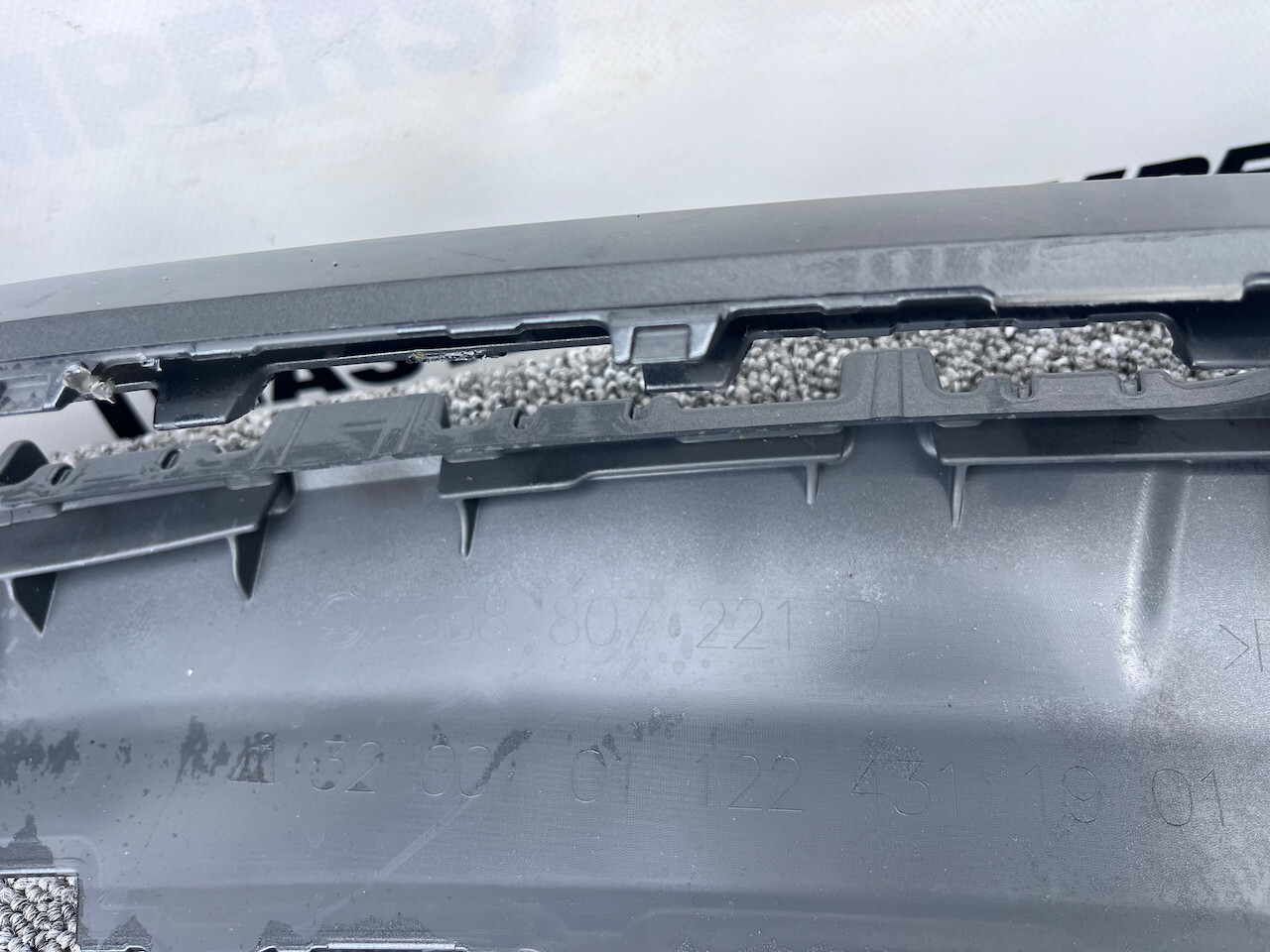 Skoda Kamiq Se Monte Carlo Lift Hatchback 2024-on Front Bumper Genuine [s605]