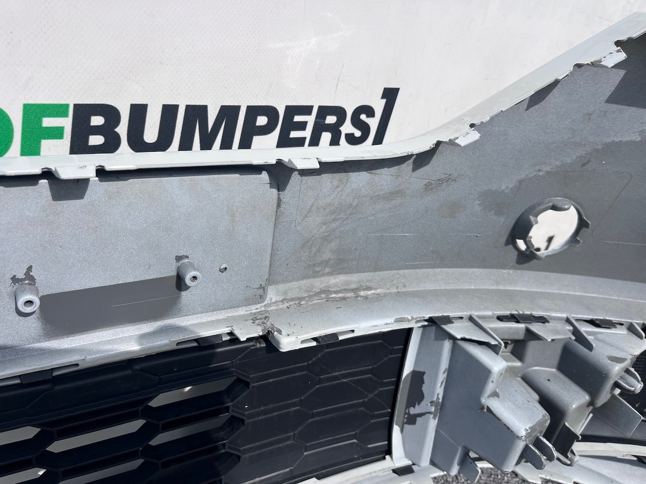 Skoda Fabia Hatchabck Esta Mk3 Lift 2018-2021 Front Bumper No Pdc Genuine [s612]