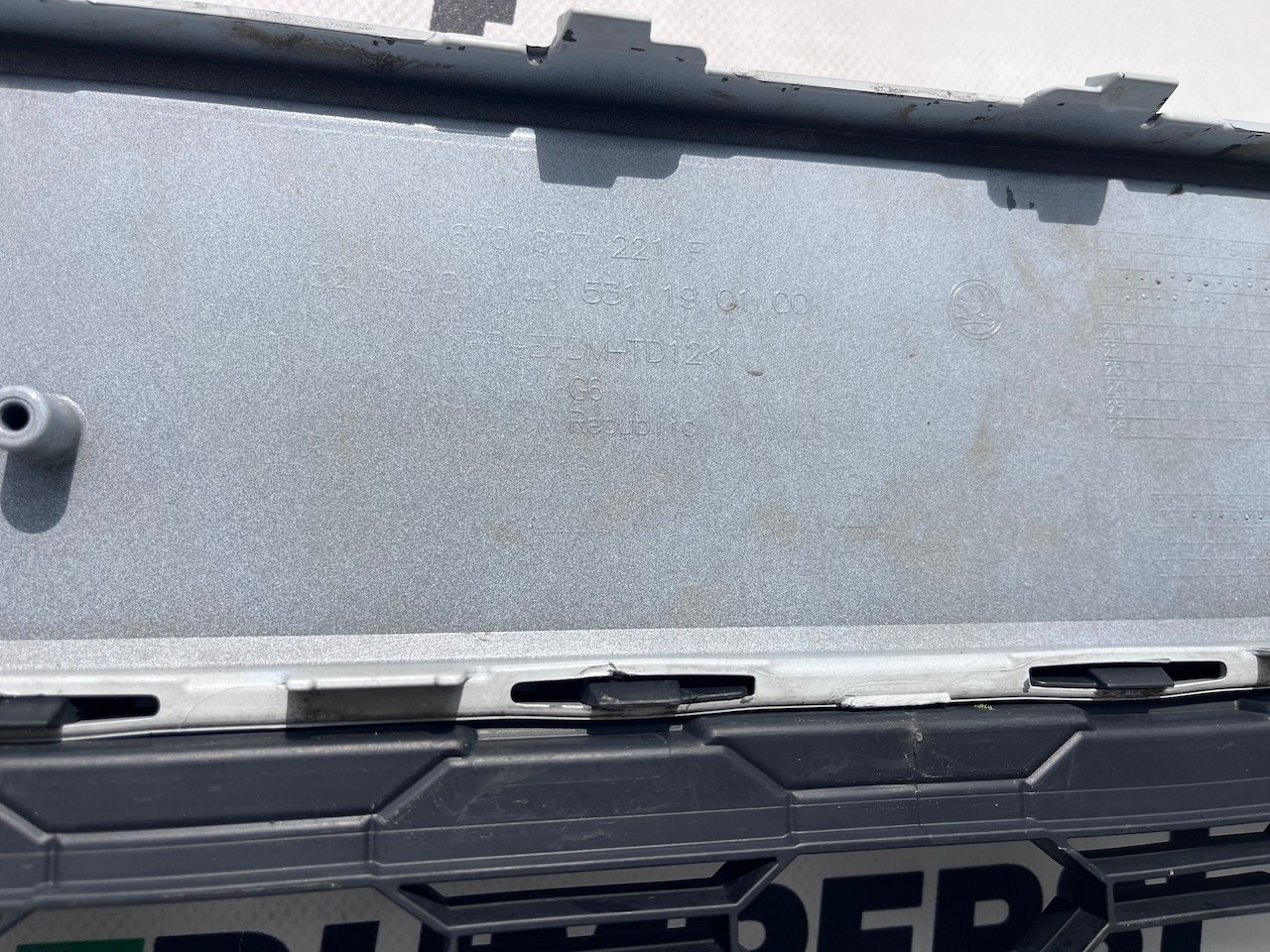 Skoda Fabia Hatchabck Esta Mk3 Lift 2018-2021 Front Bumper No Pdc Genuine [s612]