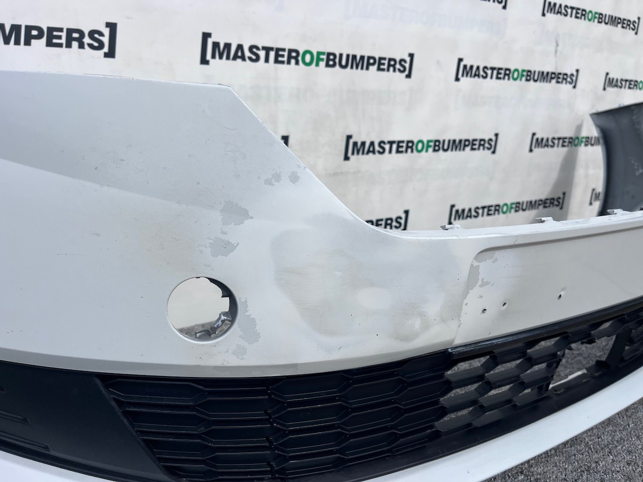 Skoda Fabia Hatchabck Esta Mk3 Lift 2018-2021 Front Bumper No Pdc Genuine [s612]