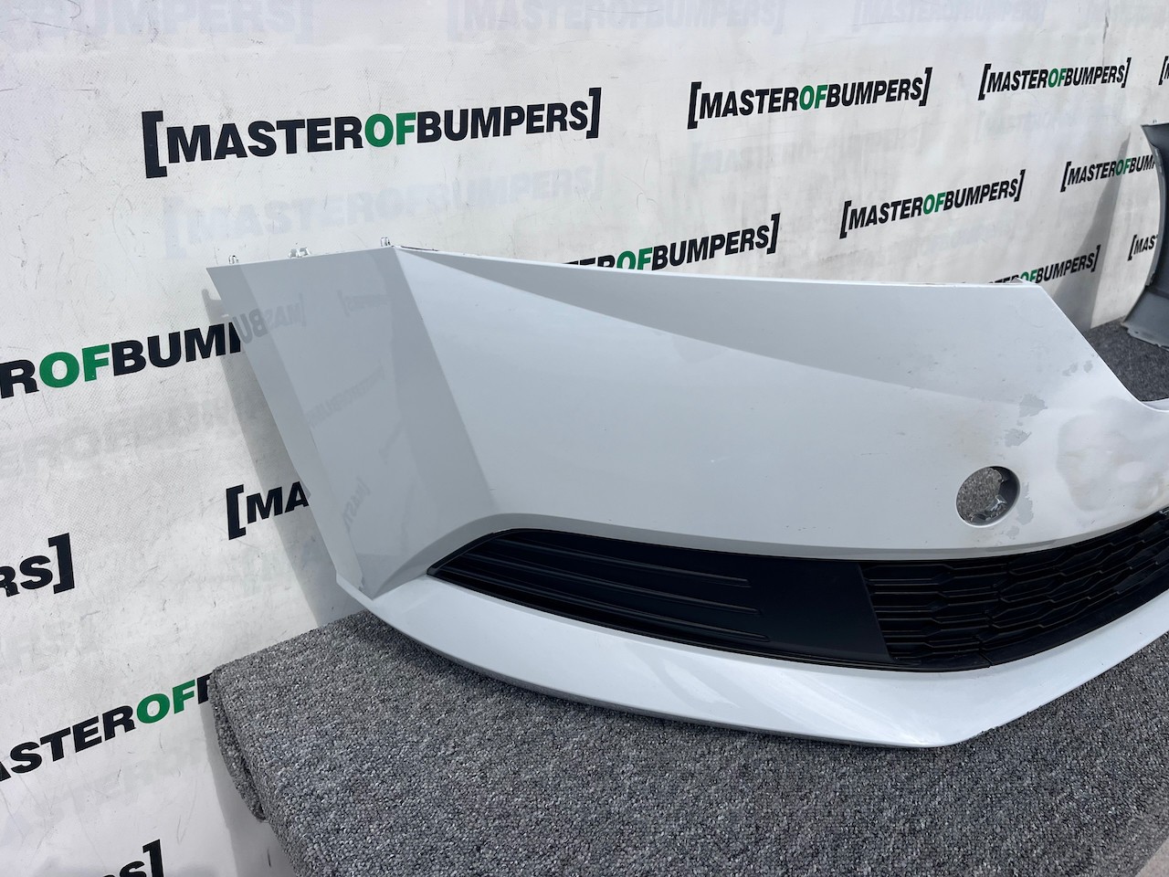Skoda Fabia Hatchabck Esta Mk3 Lift 2018-2021 Front Bumper No Pdc Genuine [s612]