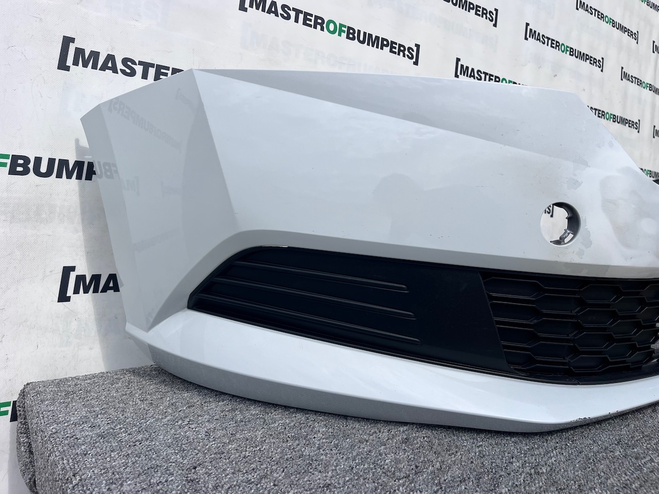 Skoda Fabia Hatchabck Esta Mk3 Lift 2018-2021 Front Bumper No Pdc Genuine [s612]