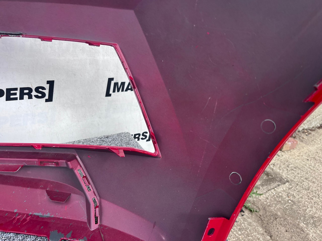 Skoda Kamiq Monte Carlo 2019-2023 Front Bumper Red Genuine [s622]