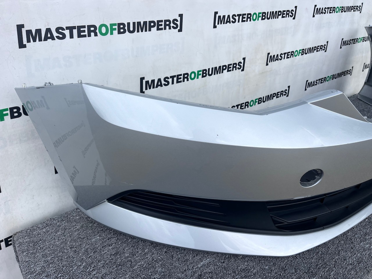 Skoda Fabia Hatchback Mk3 2014-2017 Front Bumper No Pdc Genuine [s626]