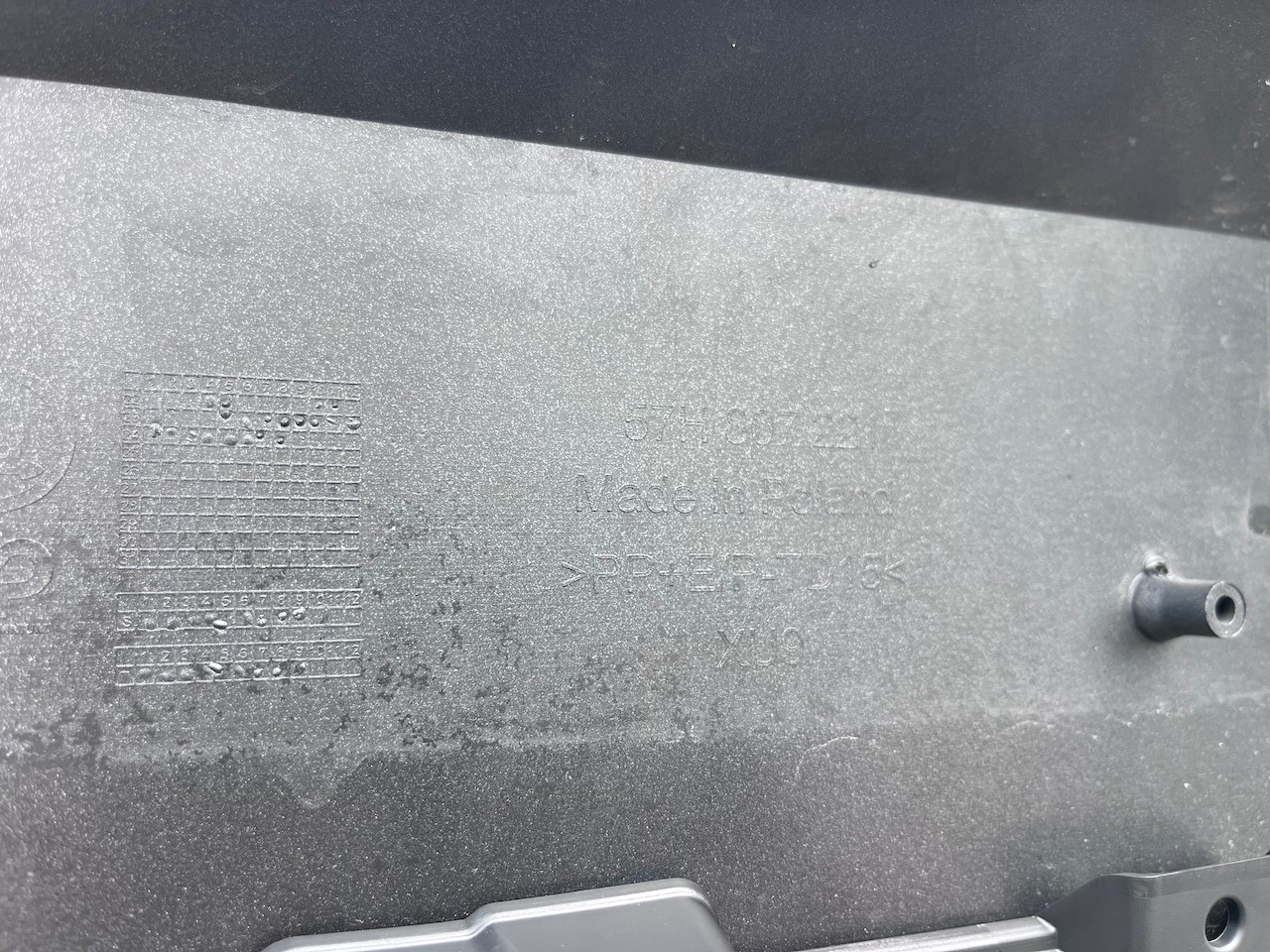 Skoda Kodiaq Se Sel Mk2 Suv 2024-on Front Bumper 4 Pdc Genuine [s616]