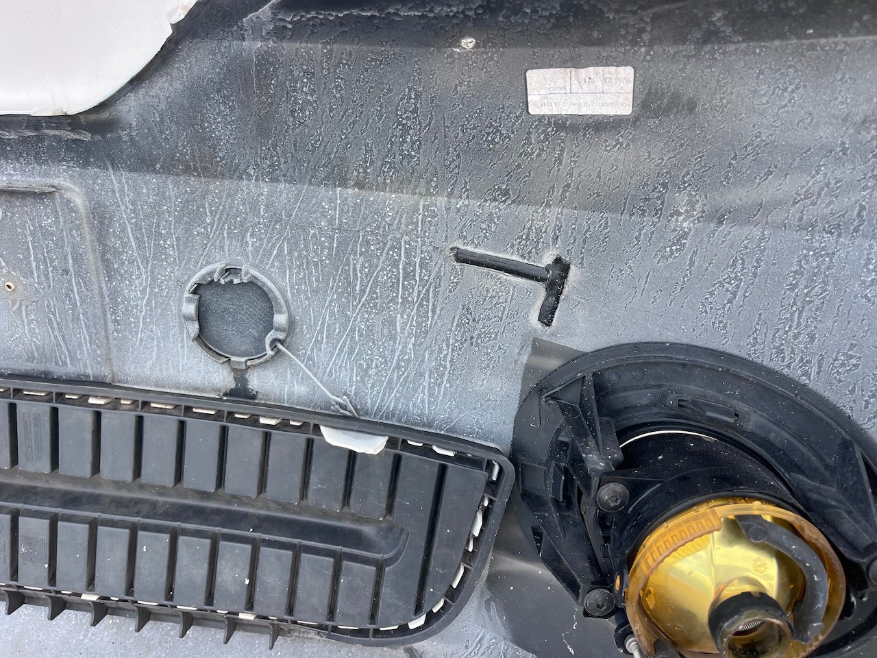 Skoda Citygo City Go Mk1 2011-2016 Front Bumper With Fog Lights Genuine [o604]