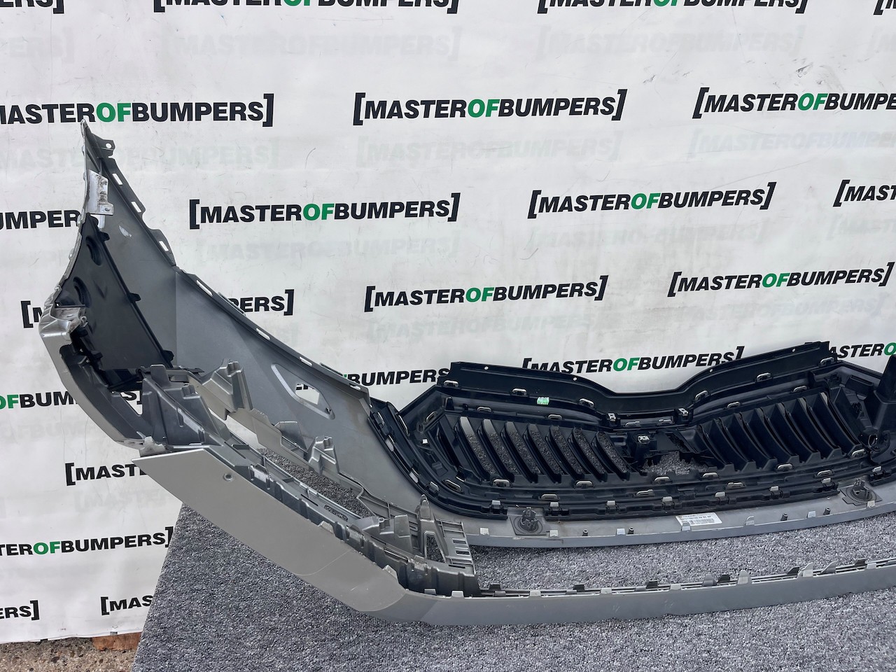 Skoda Octavia Scout Mk4 Estate 2021-2024 Front Bumper 6 Pdc Jets Genuine [s629]