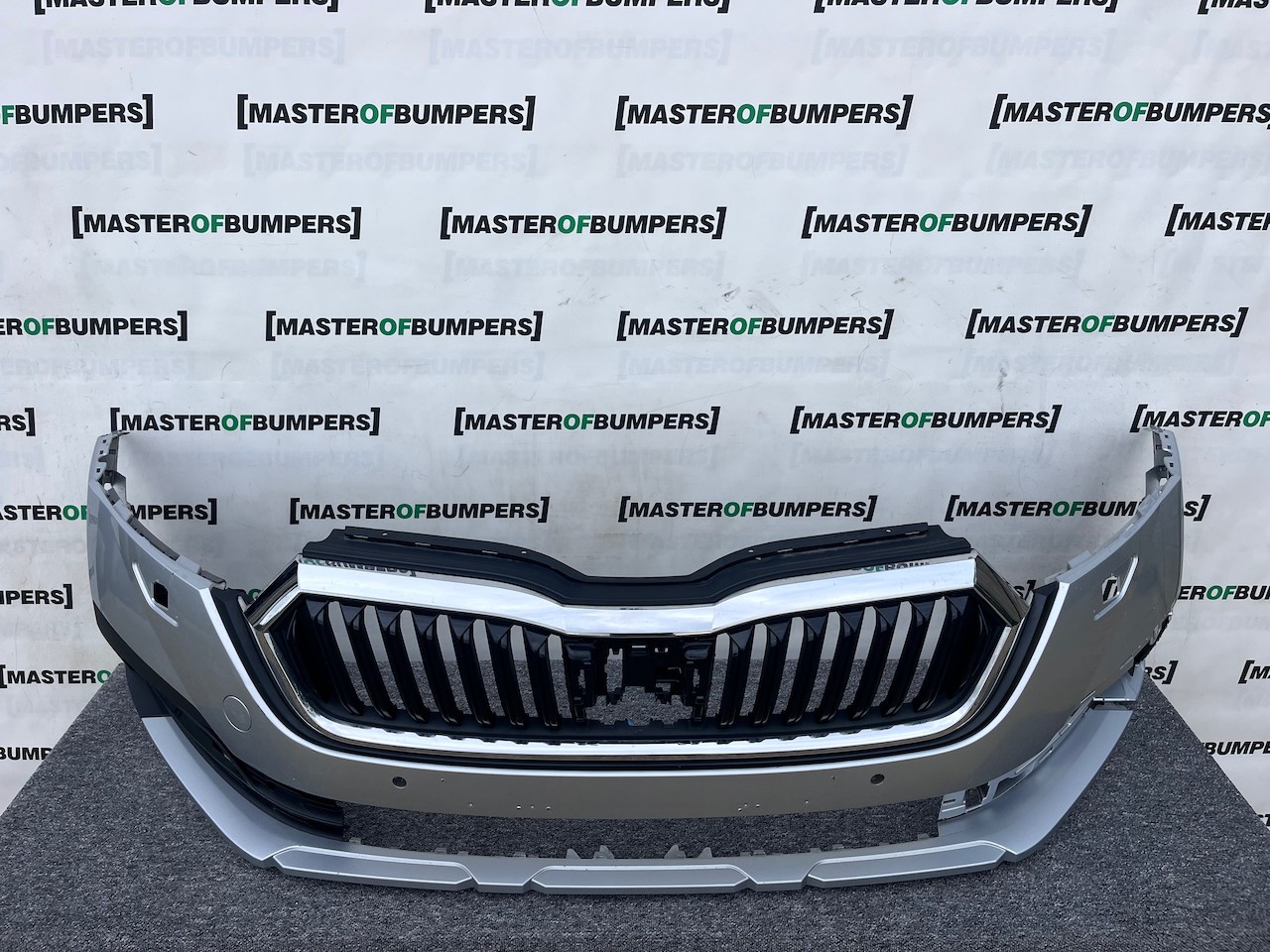 Skoda Octavia Scout Mk4 Estate 2021-2024 Front Bumper 6 Pdc Jets Genuine [s629]