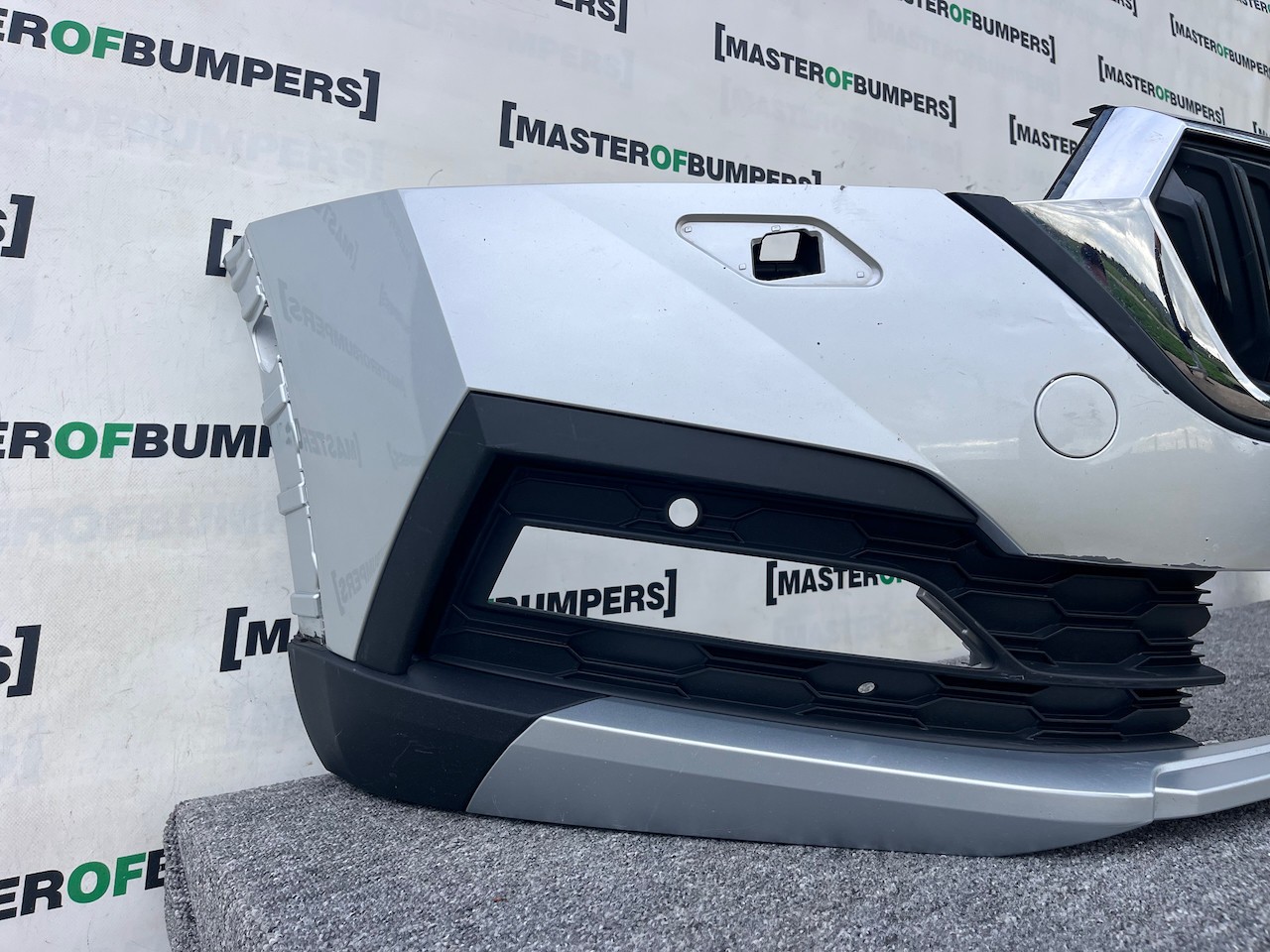 Skoda Octavia Scout Mk4 Estate 2021-2024 Front Bumper 6 Pdc Jets Genuine [s629]