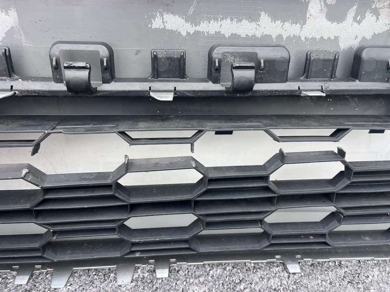 Skoda Octavia Mk4 Saloon Estate 2020-2023 Front Bumper Jets Holes Genuine [s640]