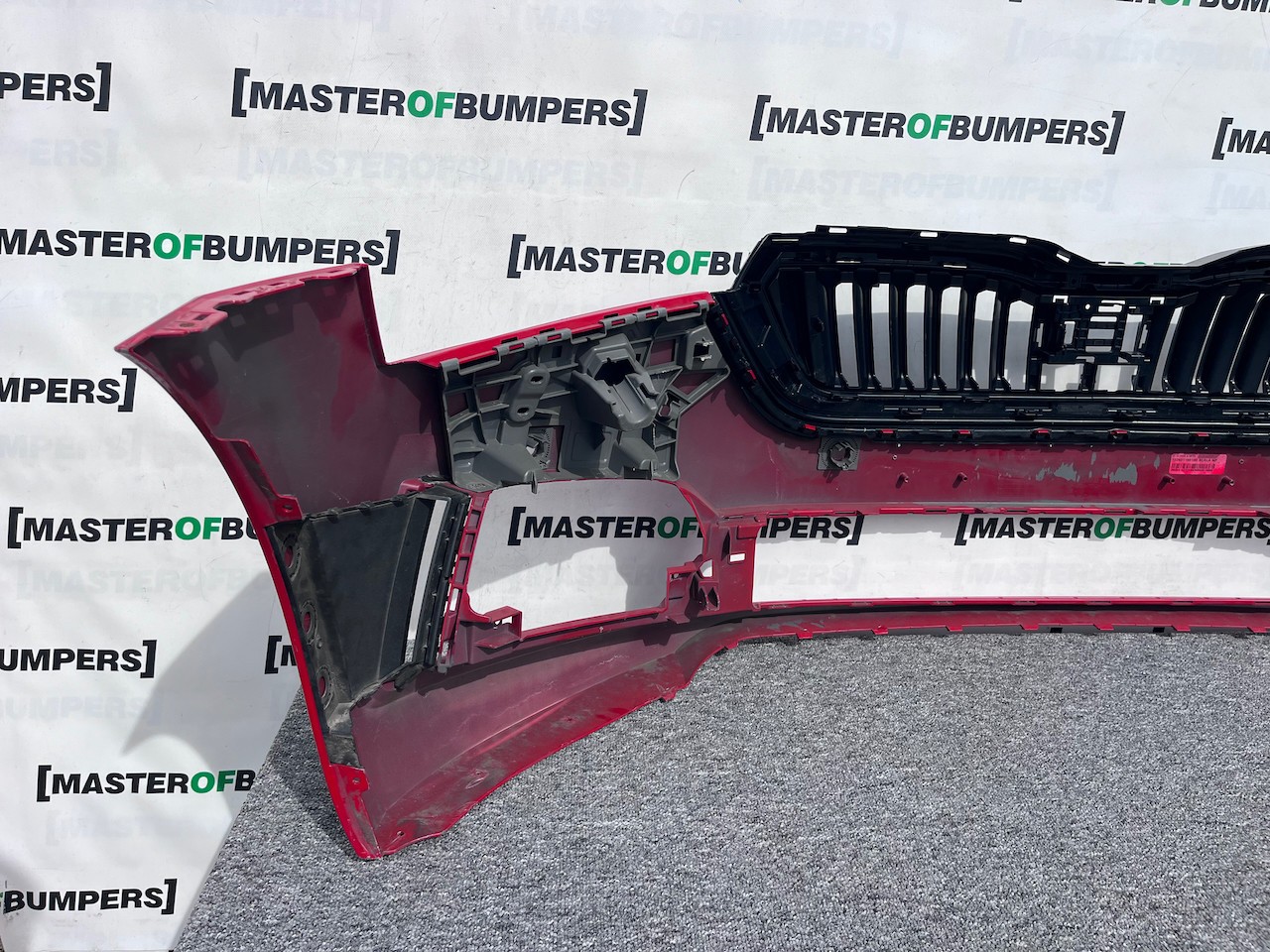 Skoda Scala Monte Carlo Hatchback 2019-2023 Front Bumper 4 Pdc Genuine [s558]