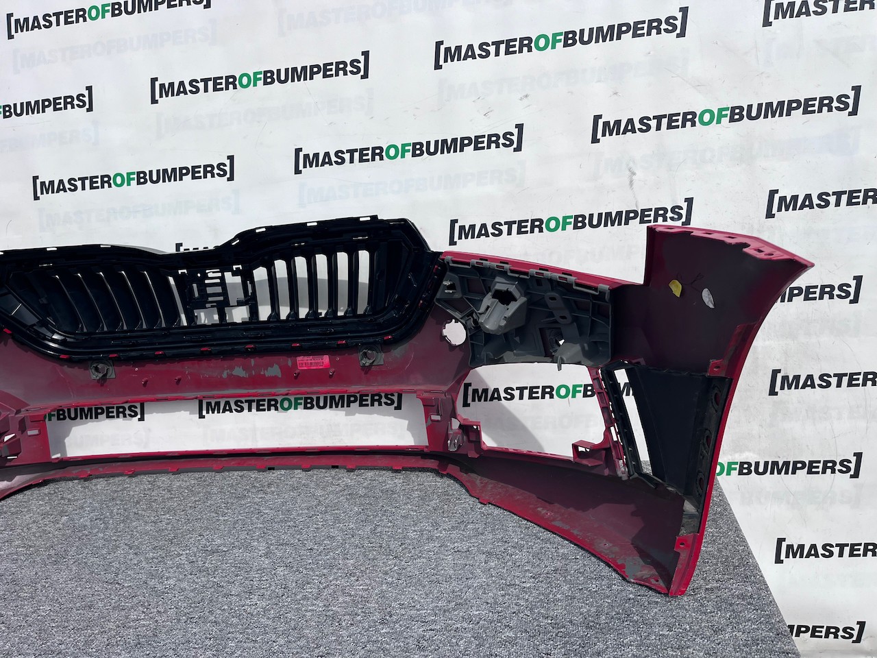 Skoda Scala Monte Carlo Hatchback 2019-2023 Front Bumper 4 Pdc Genuine [s558]