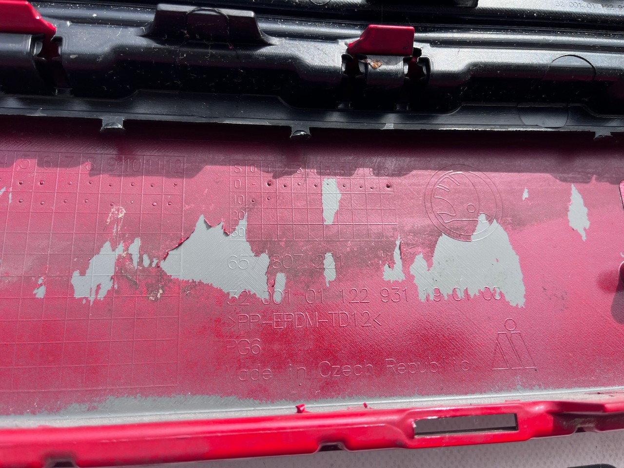 Skoda Scala Monte Carlo Hatchback 2019-2023 Front Bumper 4 Pdc Genuine [s558]