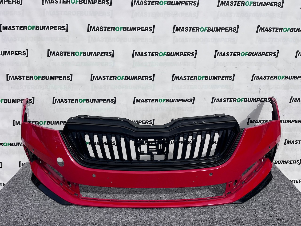 Skoda Scala Monte Carlo Hatchback 2019-2023 Front Bumper 4 Pdc Genuine [s558]