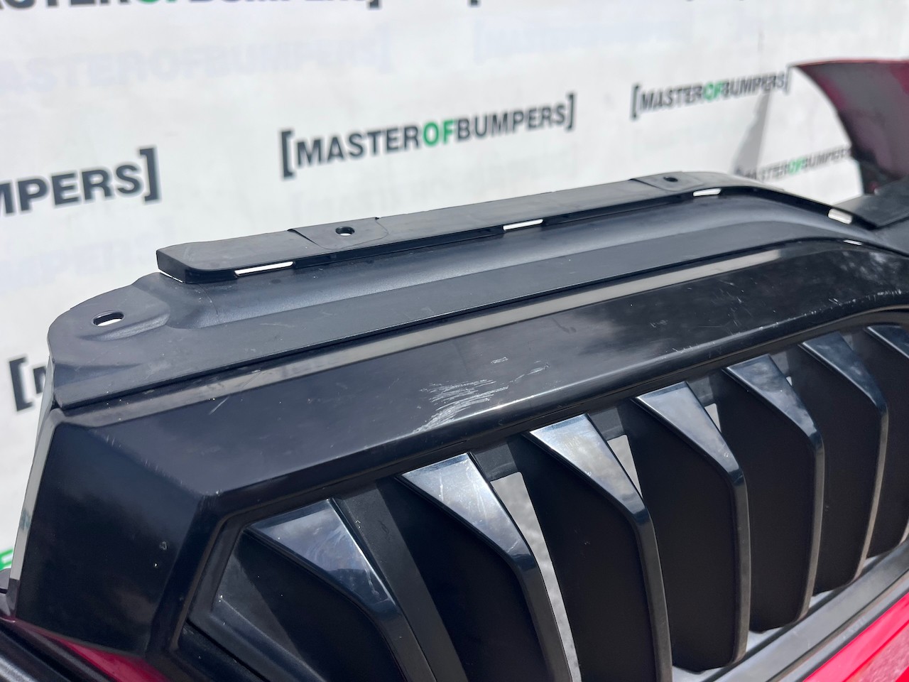 Skoda Scala Monte Carlo Hatchback 2019-2023 Front Bumper 4 Pdc Genuine [s558]