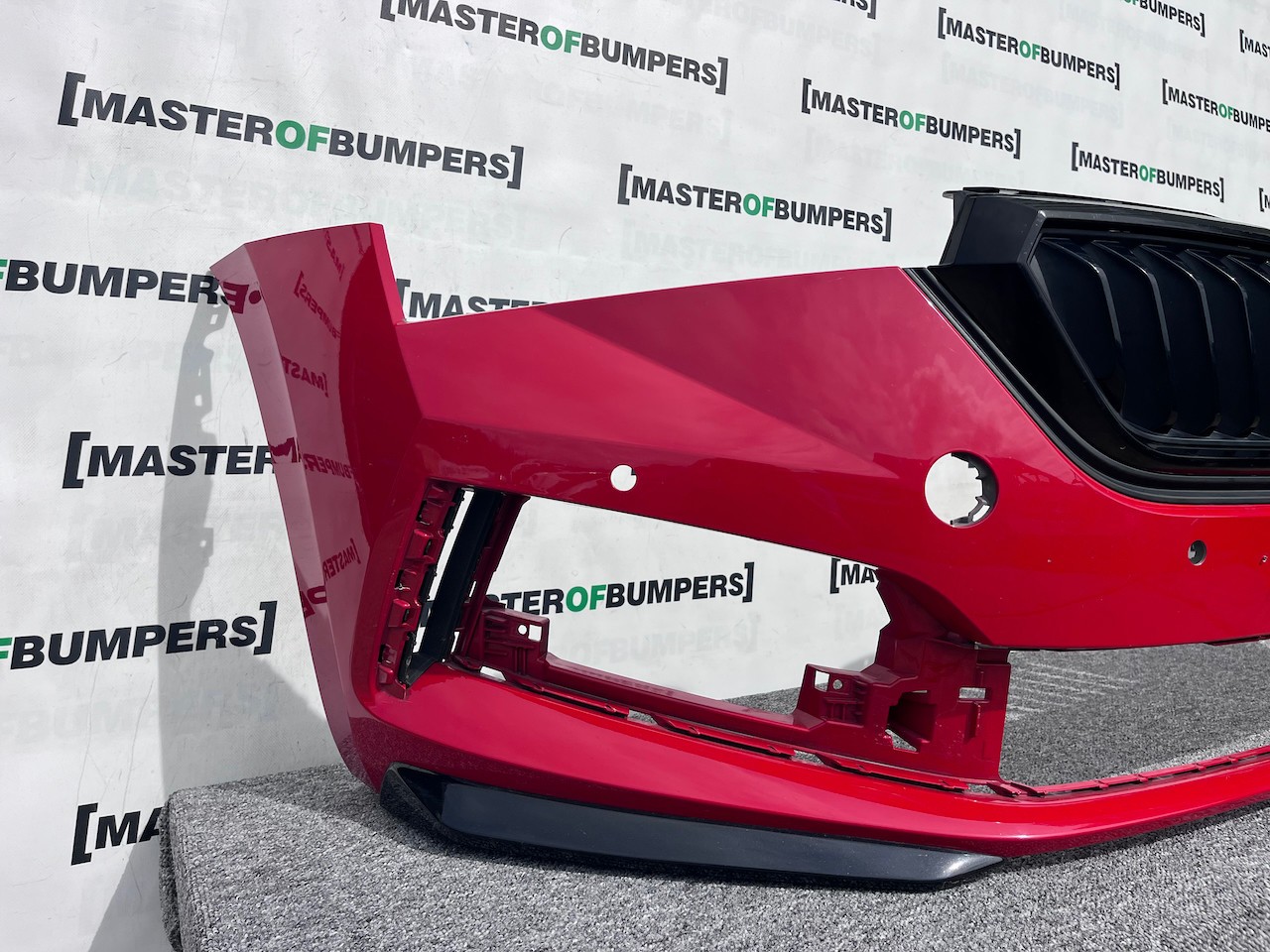 Skoda Scala Monte Carlo Hatchback 2019-2023 Front Bumper 4 Pdc Genuine [s558]