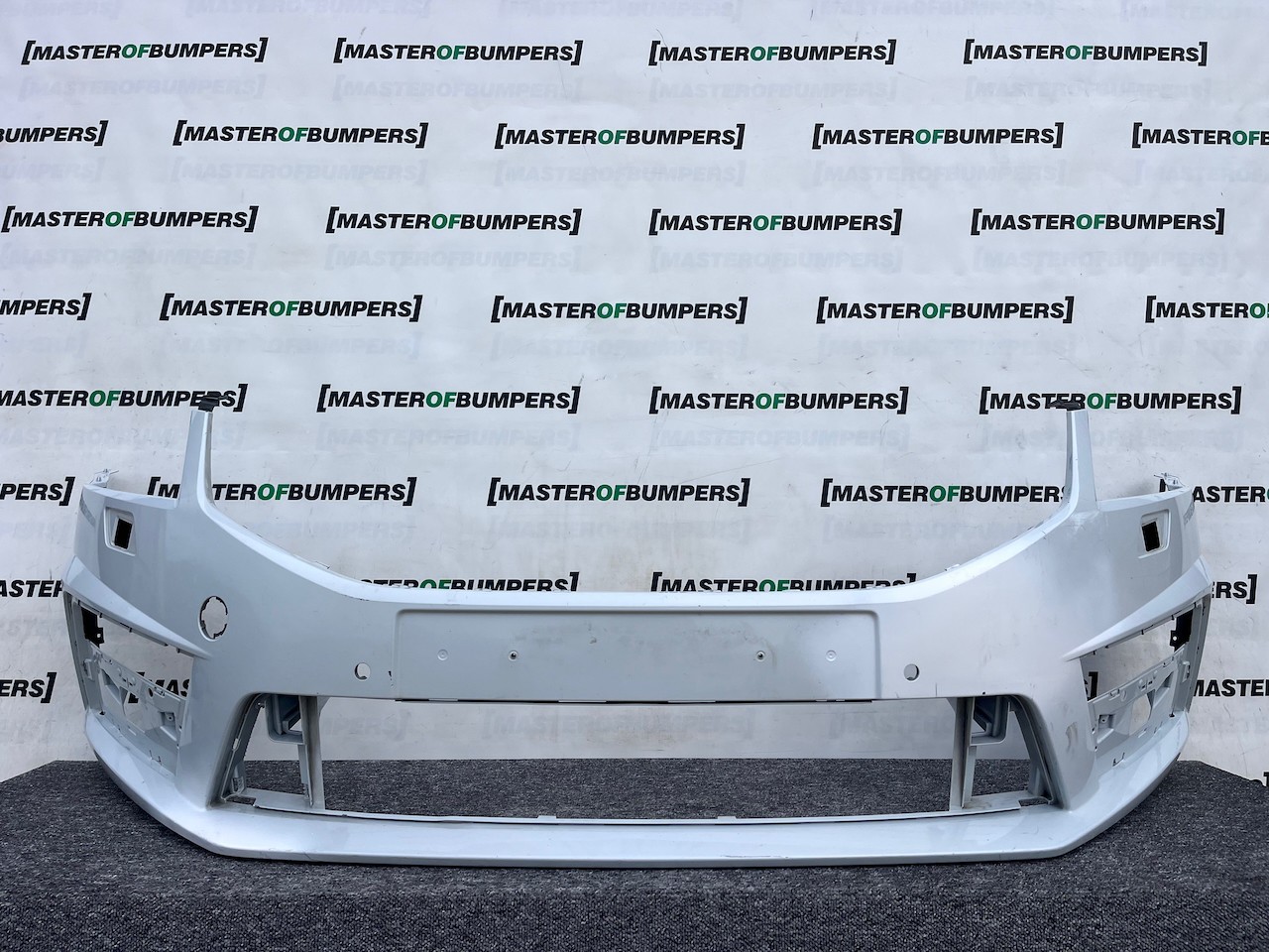 Skoda Octavia Vrs Mk3 Lift 2016-2019 Front Bumper 4 Pdc +jets Genuine [s641]